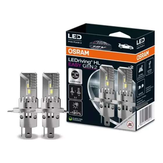 Kit Cree Led H4 Alta Baja Para Gol Trend Power Corsa Classic