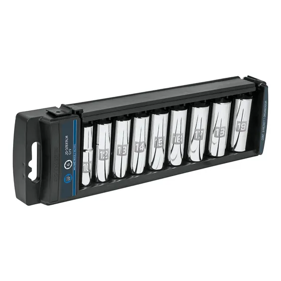 Juego De Dados Largos Cuadro De 3/8 Milimetrico Truper 14173