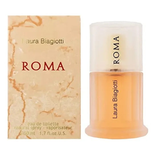 Roma Por Laura Biagiotti Eau De Toilette Spray 1.7 Oz 45m2p