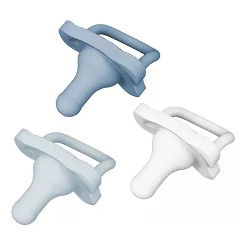 Chupón Dr Browns Happy Paci 3 unidades en color azul para bebes de 0 a 6 meses