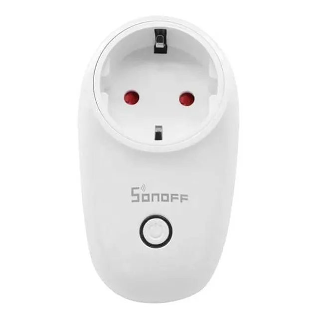 Sonoff S26 Timer Temporizador Schuko Wifi Calefones Macrotec