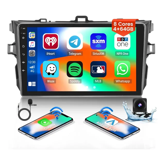 8core 4+64g Android 13 Actualización De Radio Estéreo...