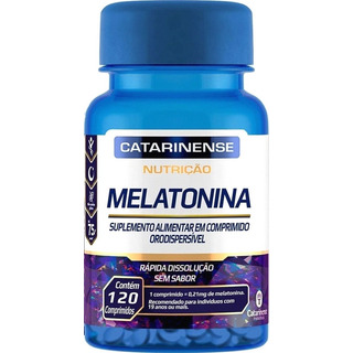 Melatonina - Matéria Prima Importada Forte - 120 Cápsulas Melatonina - Matéria Prima Importada Forte - 120 Cápsulas