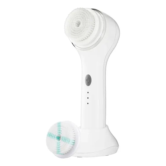Kit De Cepillo Facial, Impermeable Y Recargable Y 2cabezales