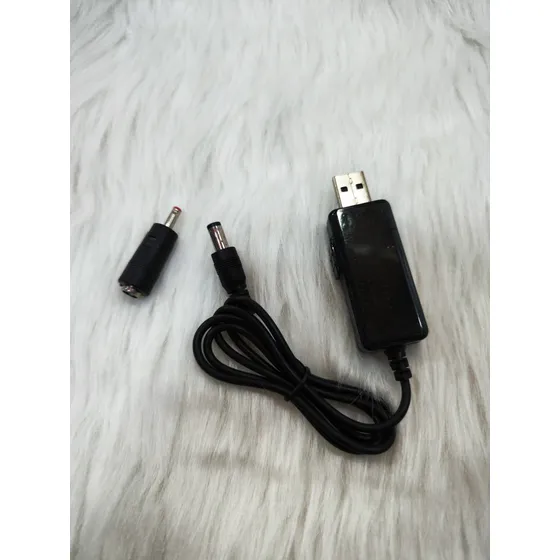 Cable Convertidor Usb 5 Voltios A 9 Voltios O 12 Voltios 
