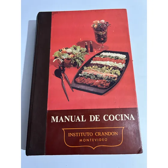 Libro Manual De Cocina - Instituto Crandon 11 Edición 1977