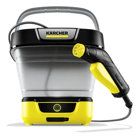 Lavadora De Baixa Pressão A Bateria Kärcher OC 3 72 PSI Retrátil e Portátil USB-C