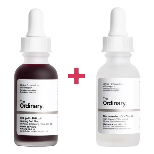 The Ordinary - Peeling Solution + Niacinamide Normal Día/noche