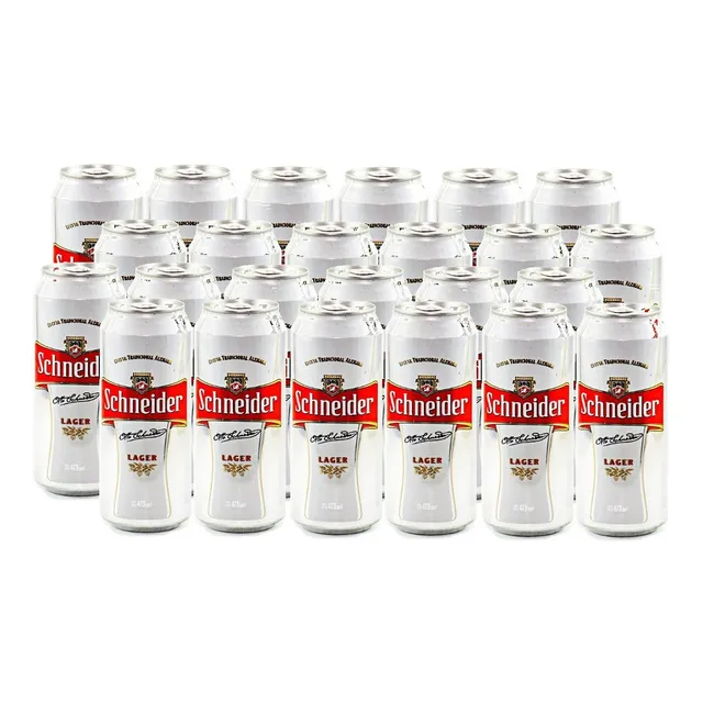 Cerveza Schneider De 473cc Lata ( Pack De 24)