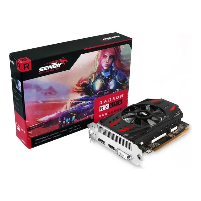 Placa De Video Gamer Amd Ati Radeon Rx 550 4gb Ddr5 Fortnite