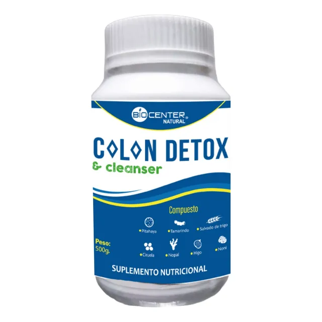 Colon Detox Limpiador Del Colon Cápsulas X 100 Biocenter