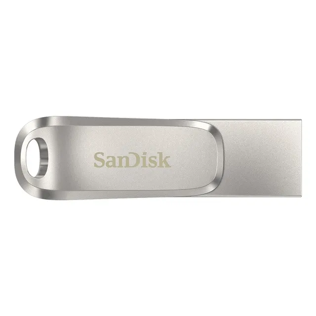 Pendrive Sandisk Ultra Dual Drive Luxe 256gb 3.2 Gen 1 Plate