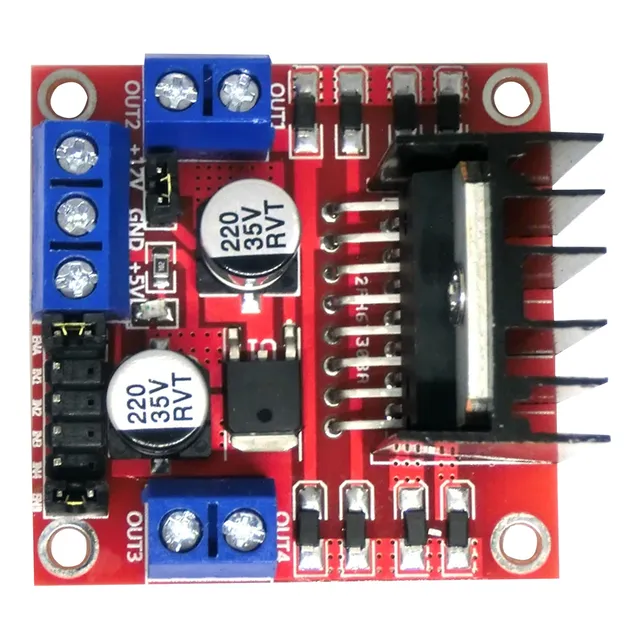 Módulo Controlador Arduino Para Motor L298n - Doble Puente H