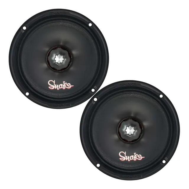 Par Woofer Alto Falante Snake Esv280 280w Rms 6 Polegadas