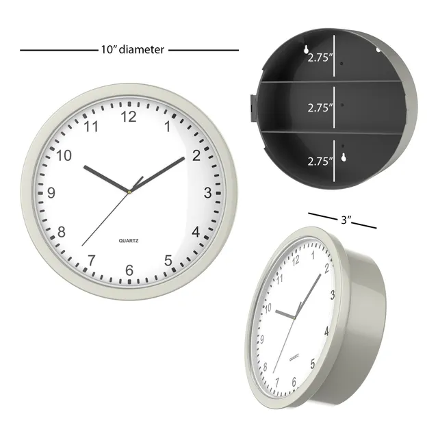 Stalwart Reloj Pared Caja Fuerte Oculta