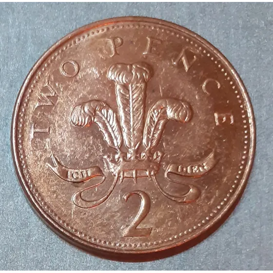 Moeda 2 Pence De 2005 Origem Reino Unido. Km#987