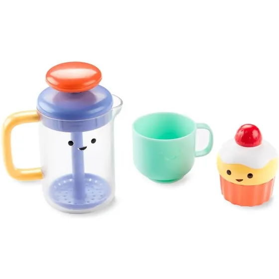 Skip Hop Juego De Baño Temático Silicona Color Naranja
