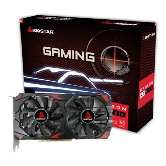 Tarjeta De Video Biostar Amd Radeon Rx 580 8gb Gddr5 256 Bit