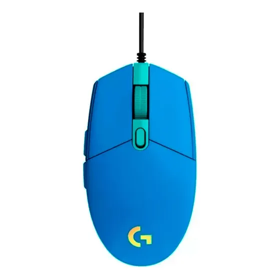 Mouse Logitech G203 Gaming Rgb 6 Botones 8000 Dpi