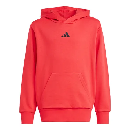 Polerón adidas Casual Essentials Niños Rojo Je1369