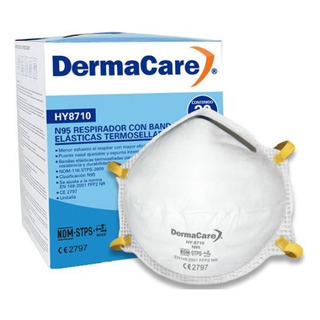 Cubrebocas Derma Care Hy8710 Blanco 20 Pzas. Cubrebocas Derma Care Hy8710 Blanco 20 Pzas.