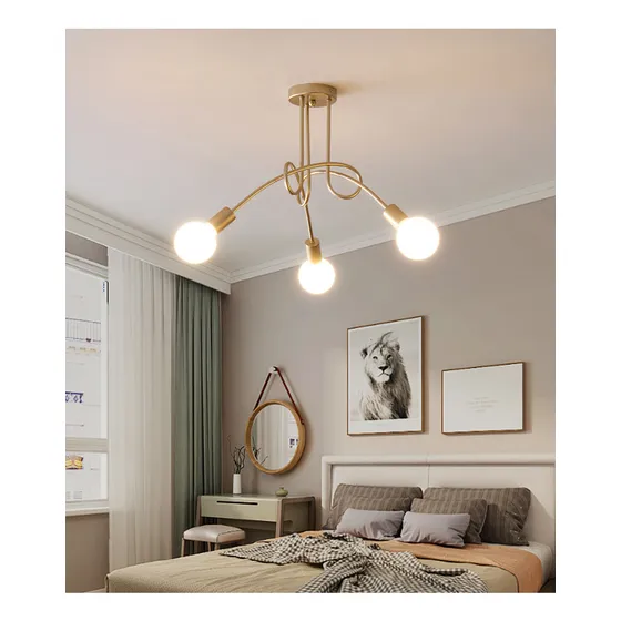 Lámpara Colgante Para Habitación Pequeña, Tubo De Estar, Tip