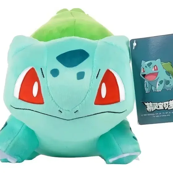 Peluche Pokémon Variedades Pikachu Eevee Togepi 20-25 Cm Color Bulbasaur 20 Cm