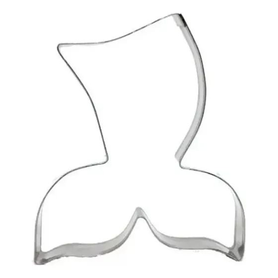Cortante Metalico Para Galletitas Cola De Sirena 7cm