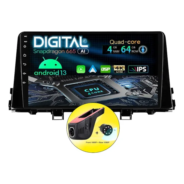 Radio Android Pantalla Kia Picanto 2018/23