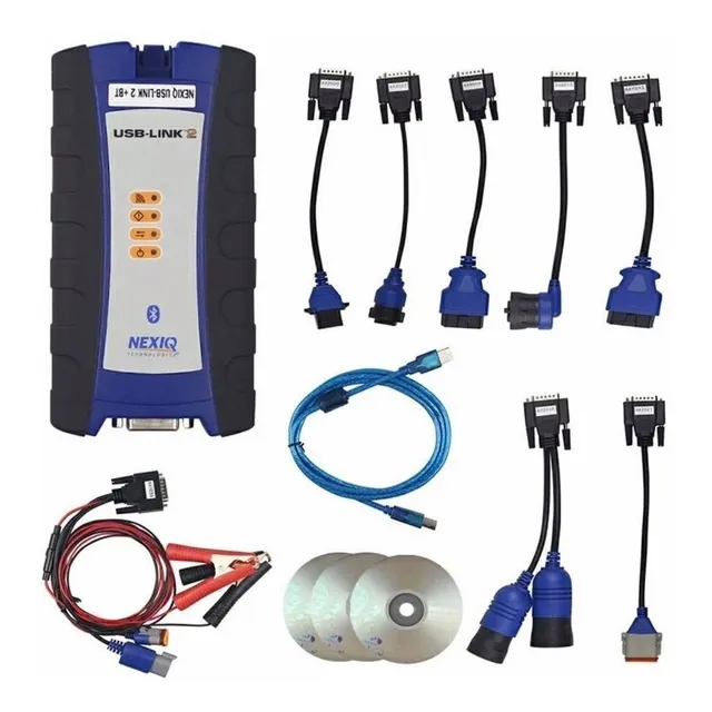 Nexiq Usb Link 2 Bluetooth Full , Factura , Set Completo Con Cables Y Programas De Regalo