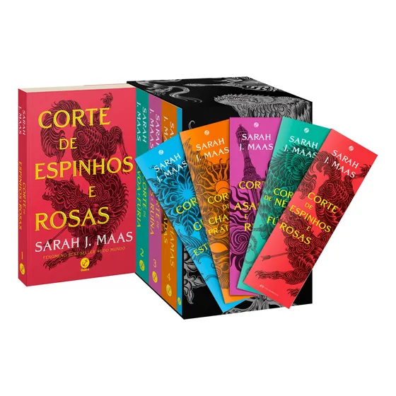 Box Corte De Espinhos E Rosas (novas Capas) - Acompanha Marcadores, De Sarah J. Maas., Vol. 5. Editorial Galera, Capa Mole, Edição 1 Em Português, 2024