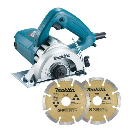 Serra Mármore 110mm  4100nh3zx2 Com 2 Discos - Makita - 220v