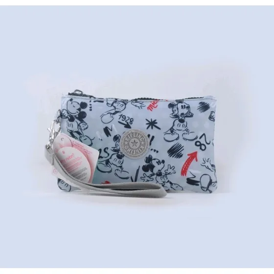 Estuche Bolsa Calidad Kipling - Mickey Gris
