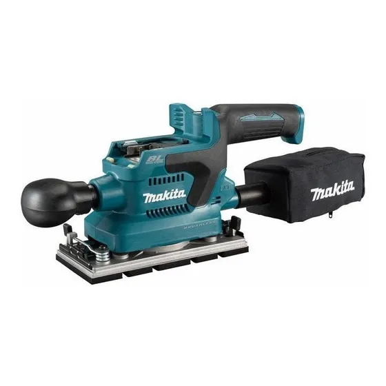 Lijadora orbital Makita Lxt DBO380z de 18 V sin batería