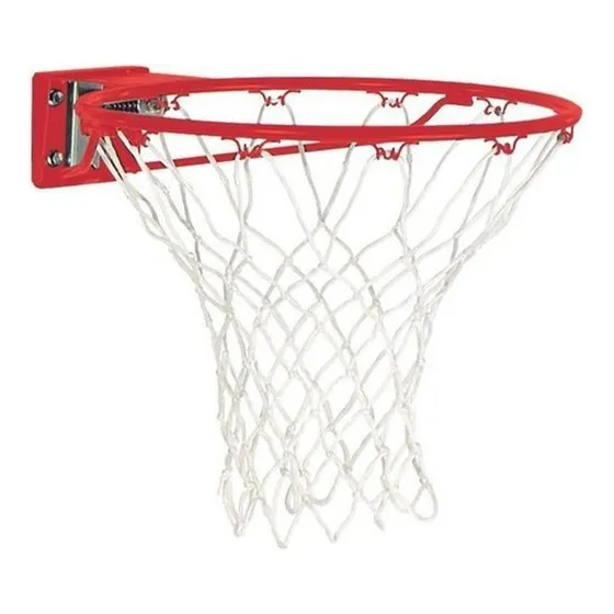 Aro Basquet Con Red Numero 7 Reforzado Con Resorte Pared