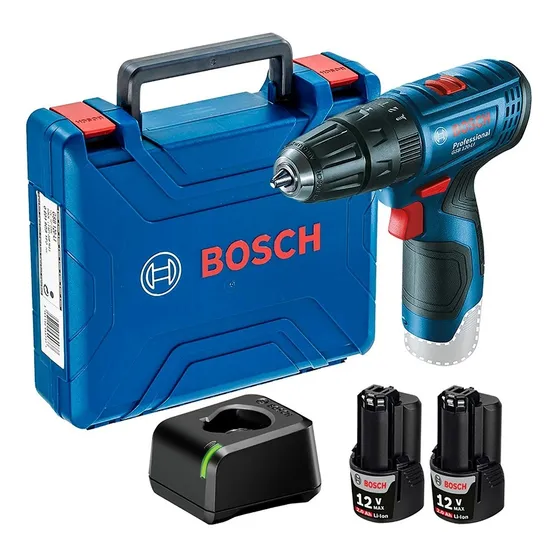 Taladro Percutor Bosch Gsb 120-li 12v + 2 Baterías