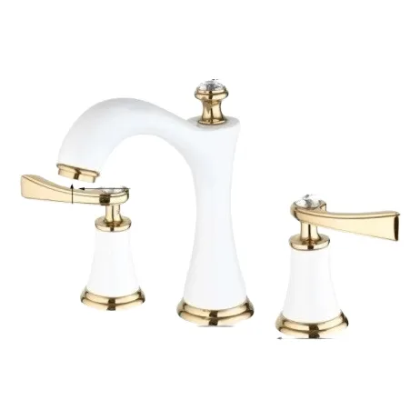 Griferias Bimando Bronce Negro Dorado Blanco Baño Importado