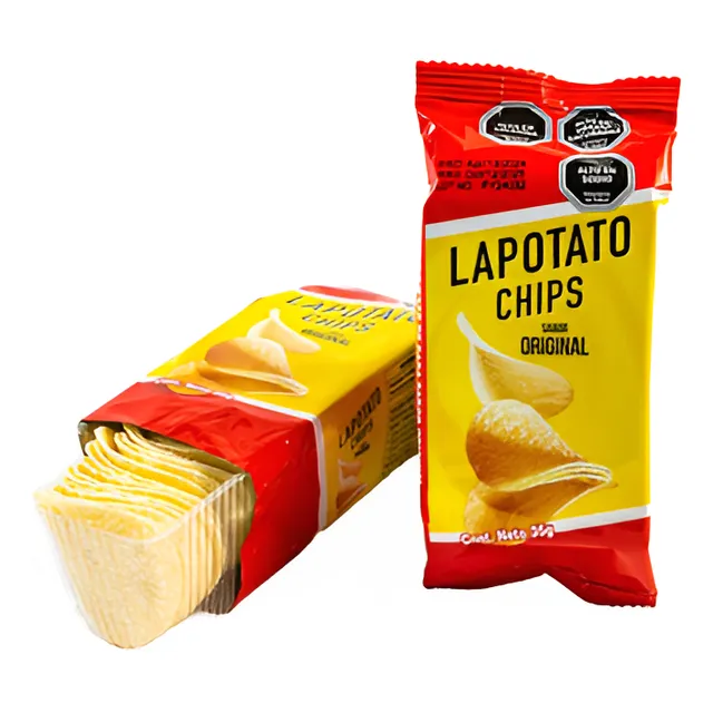 Papas Fritas Lapotato Chips Original 35 Grs. X 10 Und.