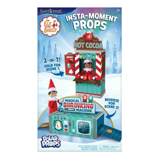The Elf On The Shelf Escenarios 2 En 1 Polar Props