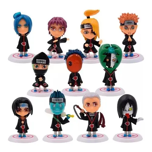 Figuras Anime Naruto Shippuden Muñecos Akatsuki Pain Deidara