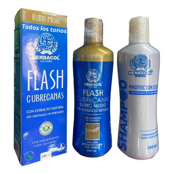 Tonico Capilar Flash Cubre Canas Y Sham - mL a $140