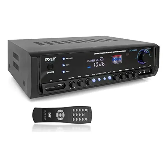 Pyle Amplificador Estéreo Bluetooth Inalámbrico: