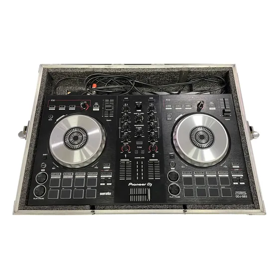 Controladora Dj Pioneer Ddj-sb3 Preto Com Case