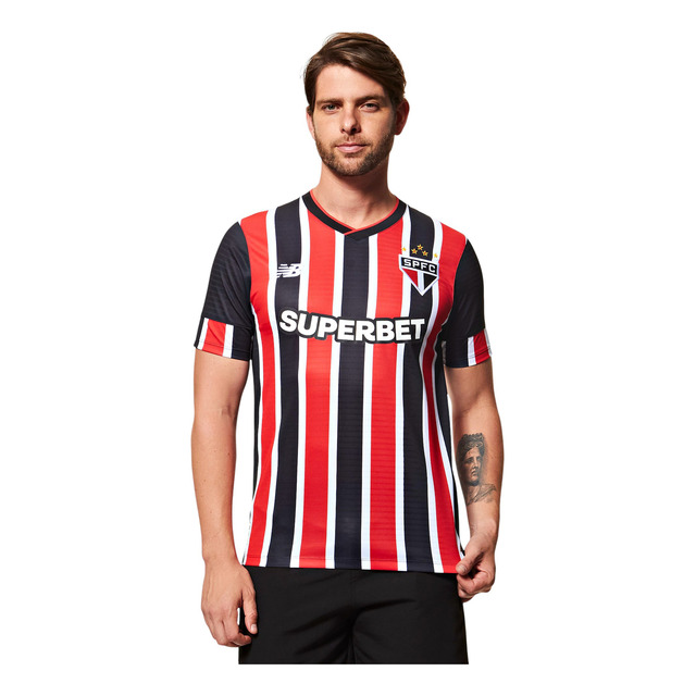 Camisa Masculina São Paulo 2024 Away New Balance Camisa Masculina São Paulo 2024 Away New Balance