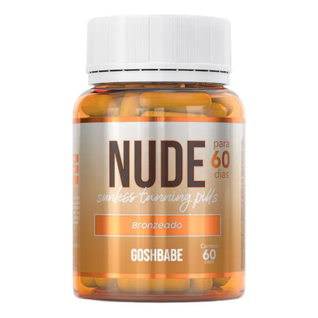 Capsulas Para Bronceado Nude De Goshbabe Para 60 Dias