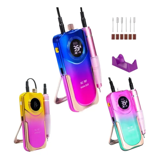 Drill Pulidor De Uñas Recargable Máquina Manicura