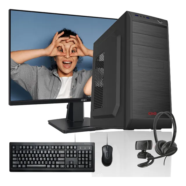 Pc + Mon 24 + Perif: Core I5 14400 32gb 2tb Uhd 730 Wifi