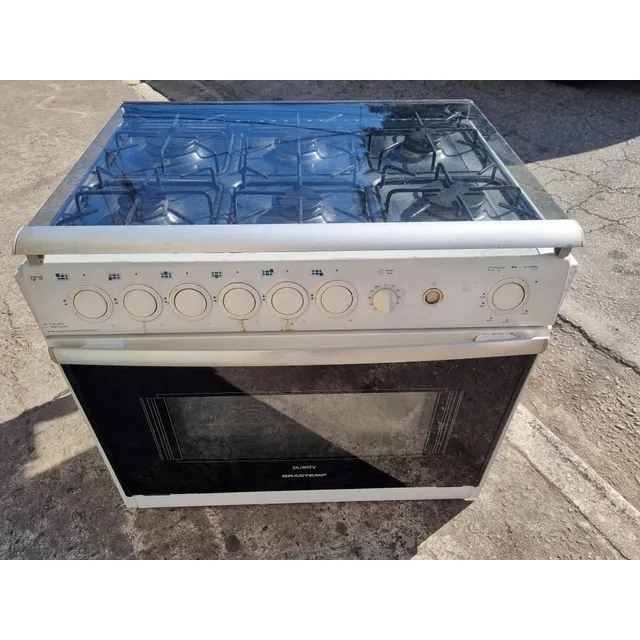 Fogao Brastemp Quality Grill 6 Bocas Usado De Embutir