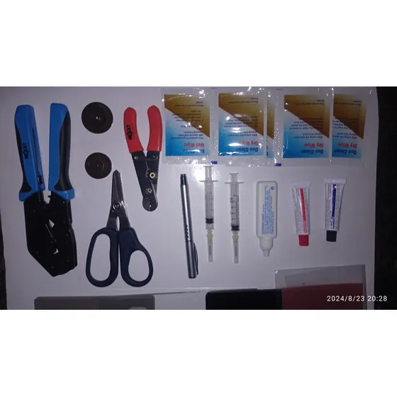 Kit Herramientas Para Trabajo De Fibra Óptica Marca Nexxt