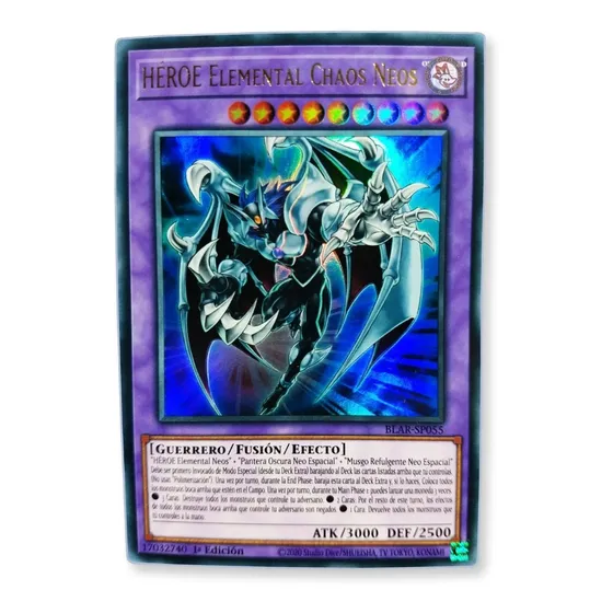 Yugi-oh! Elemental Hero Chaos Neos Blar-en055 Ultra